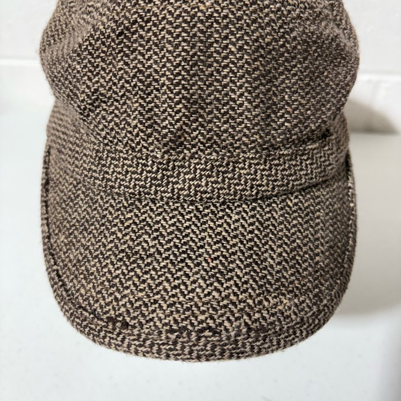 Alternative Apparel Bike Cycling Cap Hat Women's Brown/Tan B2 - Picture 4 of 9